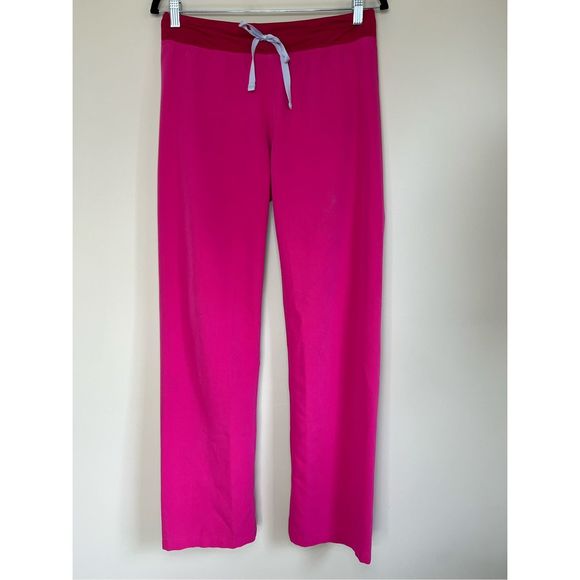 Figs Pants - FIGS Livingston Basic Scrub Pants in Shocking Pink